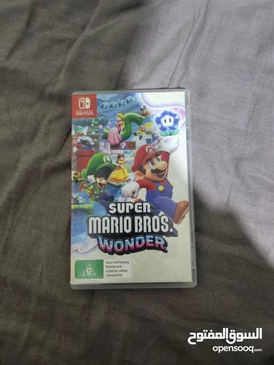 لعبة نينتندو سويتش super Mario Wonderنينتندو سويتش مع كينترولار