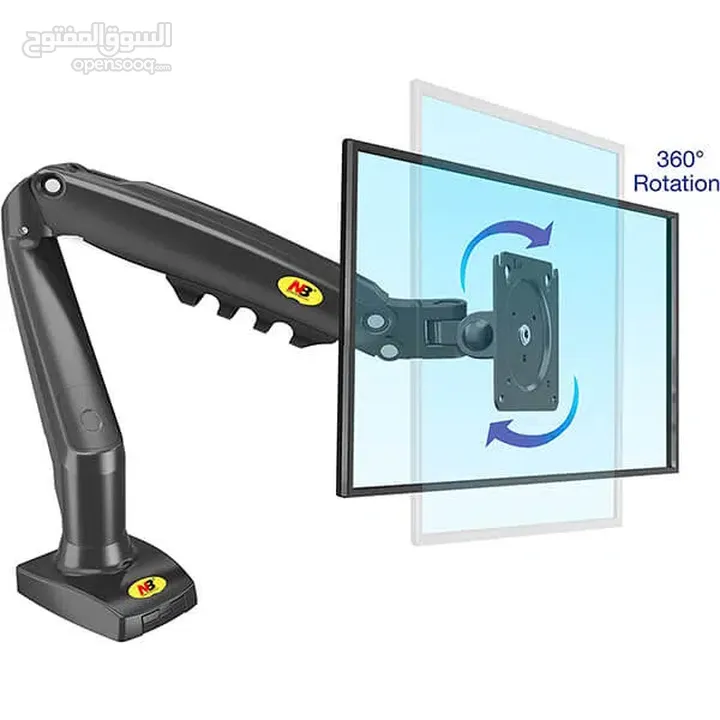 ستاند شاشات شاشه 17 بوصة/inch لـ  30 بوصة /inch مكتبي  Monitor Desk Stand NB-F80