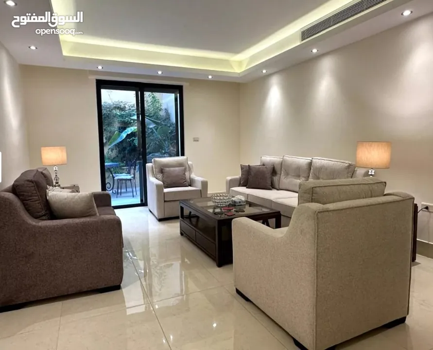 شقة مفروشة فاخرة أرقى واجمل مناطق عبدون اعلان رقم (O416)