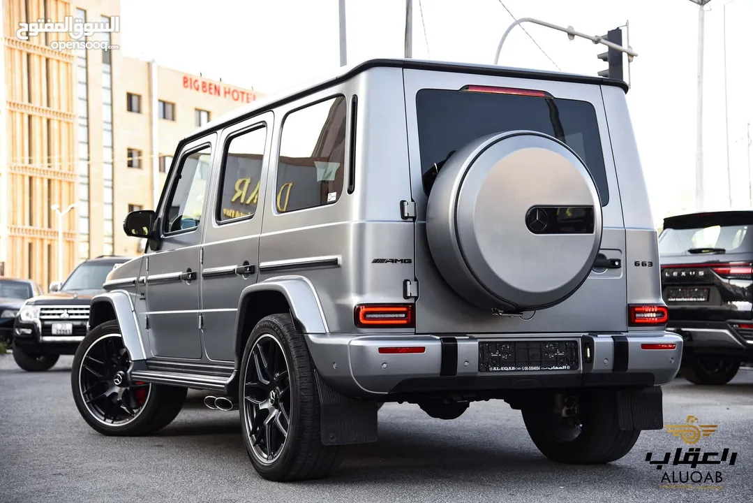 مرسيدس فاخرة AMG G63 2020 وارد المانيا بلون مميز للبيع
