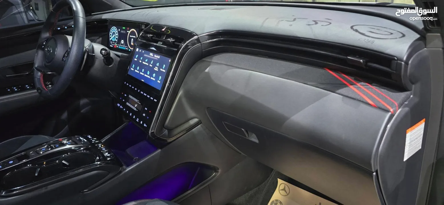 13,000km Hyundai Tucson Hybrid N Line  2024