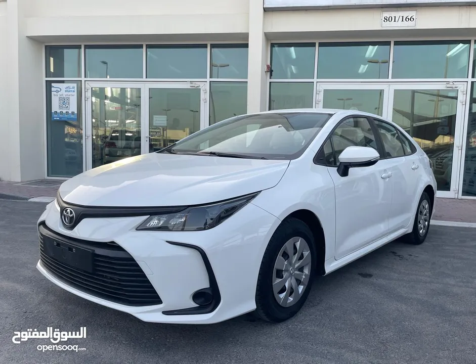 TOYOTA COROLLA XLI 1.6L/ GCC/ 2021/ WHITE/ 1 YEAR WARRANTY