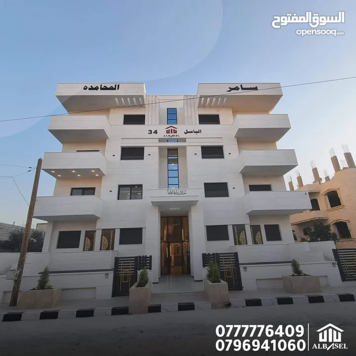شقه للبيع أقساط طابق رابع اربد الحي الشرقي خلف مدارس الجيل الجديد وغرب مسجد البقاعي