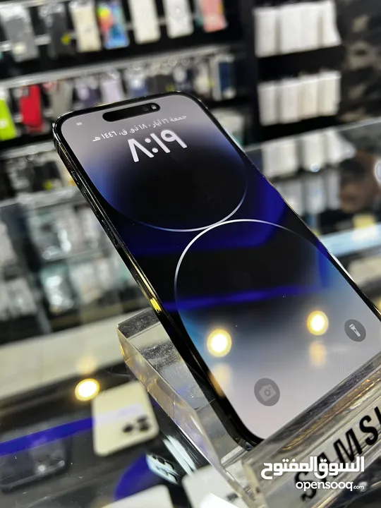 iPhone 14 Pro  128GB شرق اوسط بطارية 87% الجهاز تب نضافة مش مفتوح ولا مغير فيه اي اشي