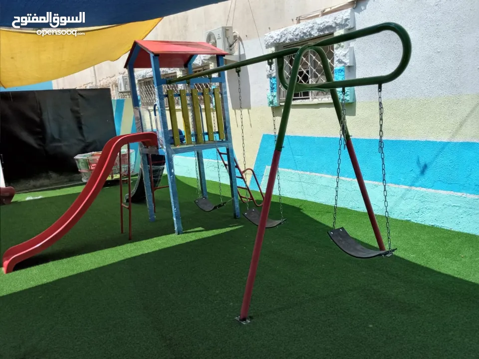 العاب خارجية و مراجيح و سحاسيل