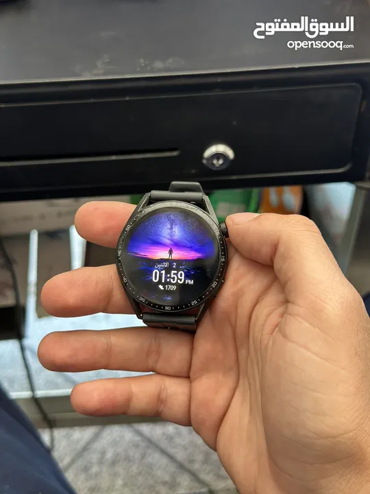 ساعة Huawei Watch GT 3: تقنية متكاملة وتصميم فاخر - بحالة الوكالة وبسعر مغرٍ امتلك الأناقة الذكية.