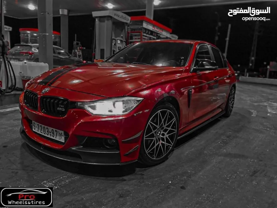 Bmw f30 320i  2013 kitm3 بي ام 320i عليها كت ام 3  2013