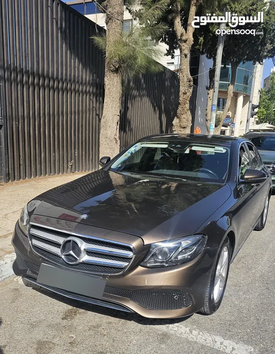 مرسيديس e200 موديل 2016 بحالة ممتازة