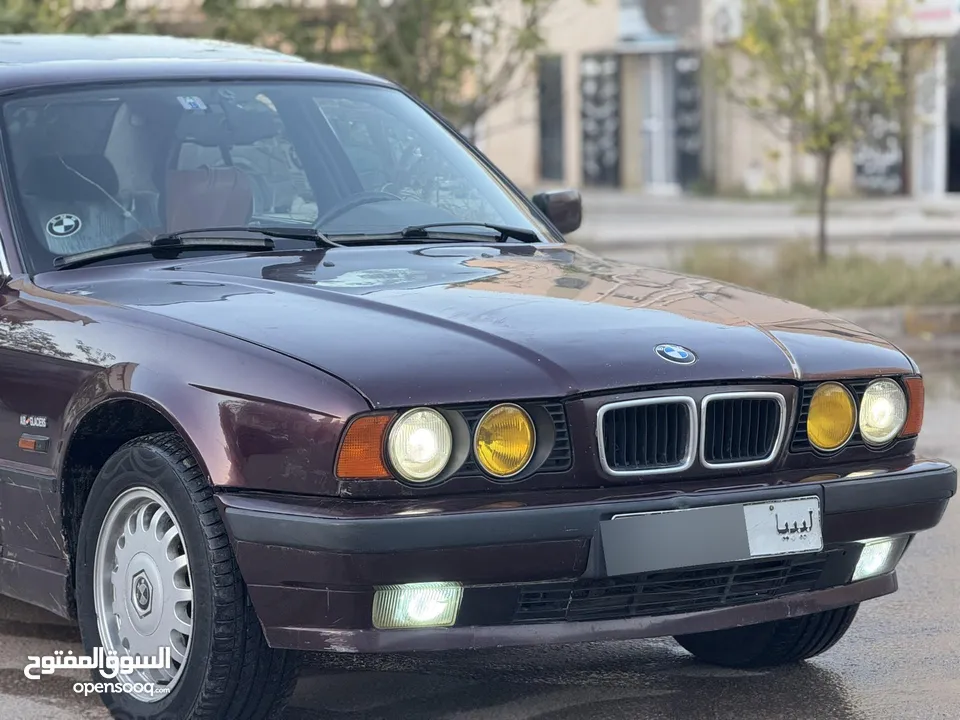 BMW E34‏ محرك 25 فينس  مارشه عاديه  ماشيا 339 الف