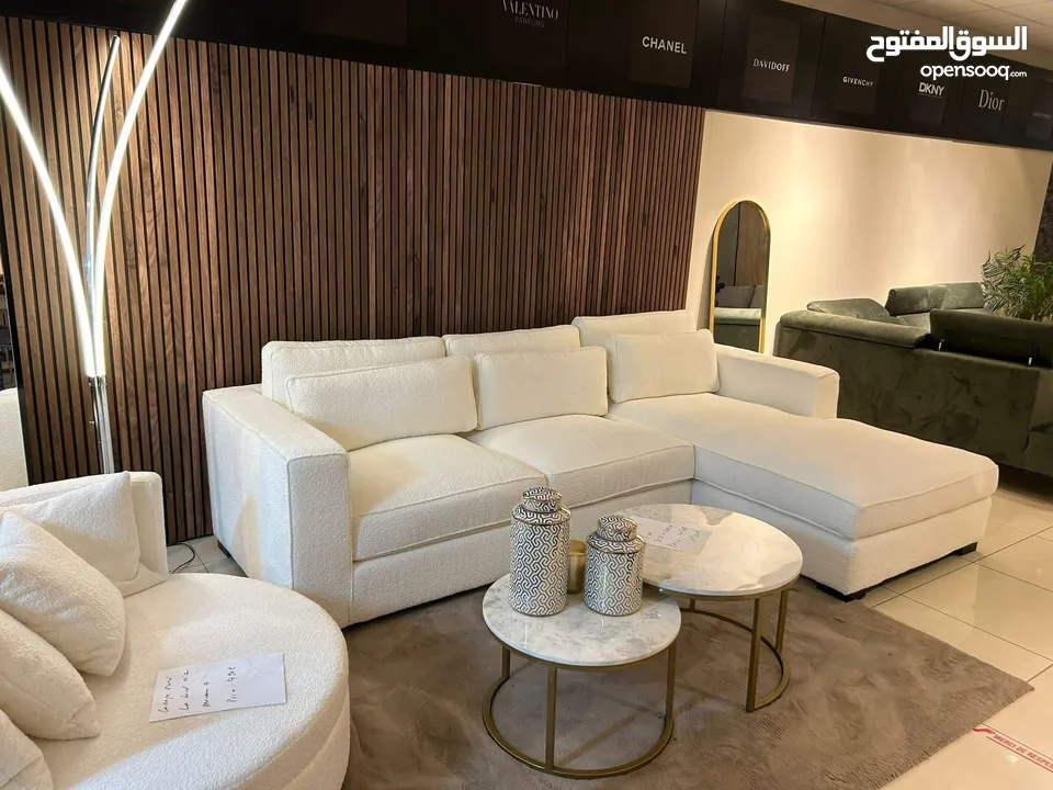 مفروشات الجنان زاوية مودرن