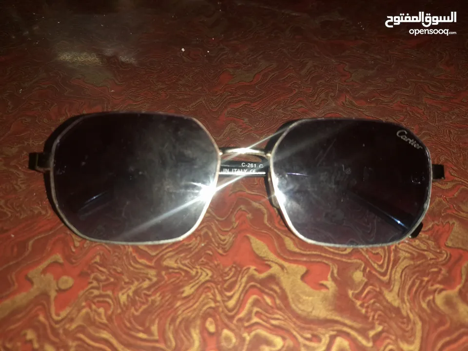 نظارة Cartier C-251 أصلية  مقاس 56-18-140  تصميم فاخر