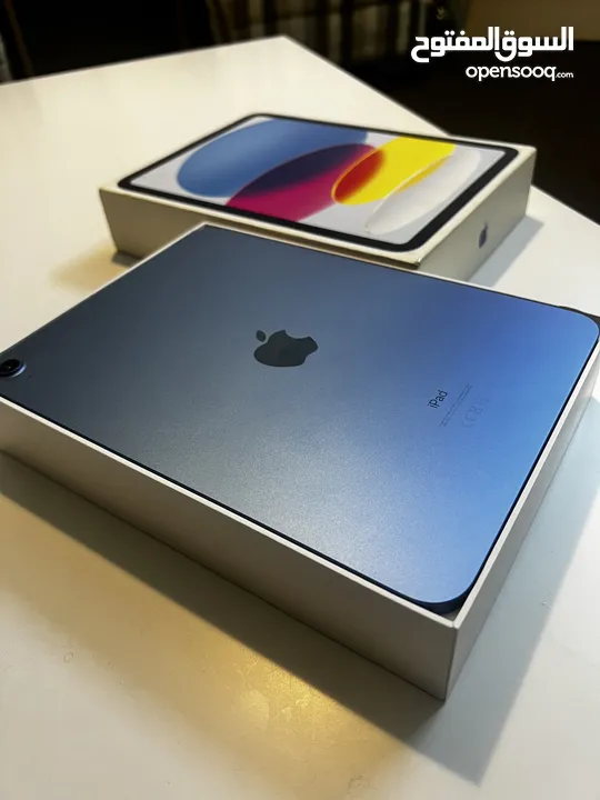 iPad 10  شرق اوسط شبه جديد مع قلم وكفو سمارت