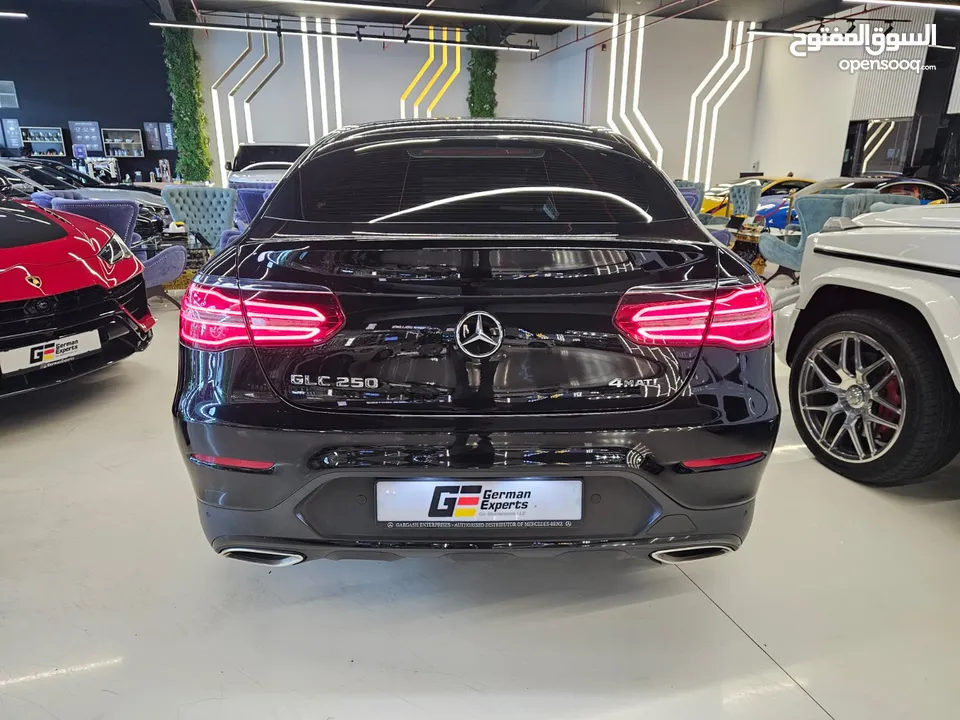 2018 GLC 250 4-Matic Coupe /GCC/Full service history available