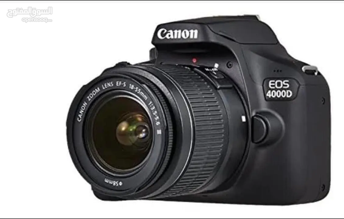 Canon camera 4000D