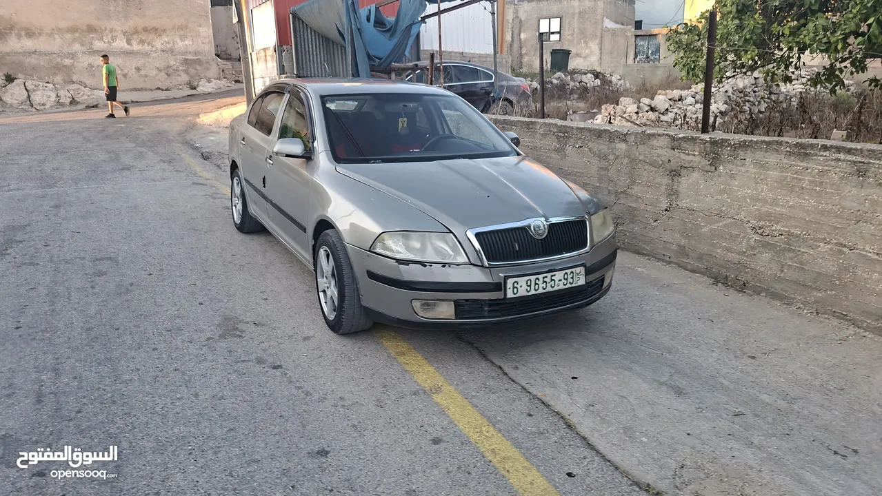سكودا نيو موديل 2008ديزل _ماتور 1900تربوا_غيار عادي فحص نظيف وسعرحرق كاش وقت المعاينة قطارة سوللر