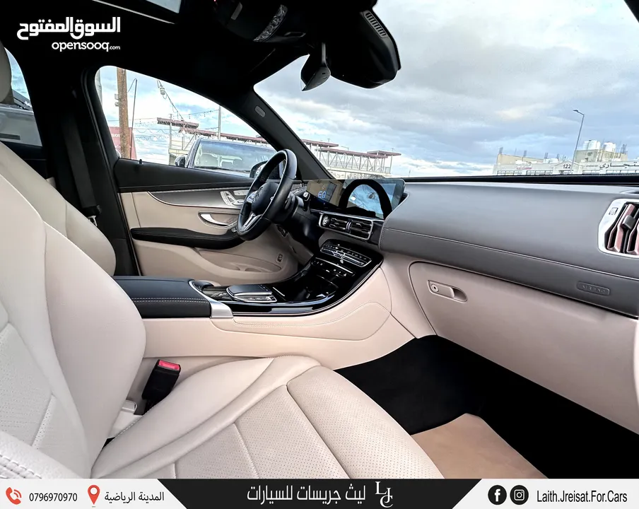 مرسيدس بنز EQC الكهربائية بالكامل 2021 Mercedes Benz EQC 400 4MATIC AMG KIT