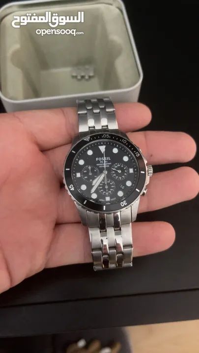 ساعة FOSSIL مستعمل بحالة ممتازة