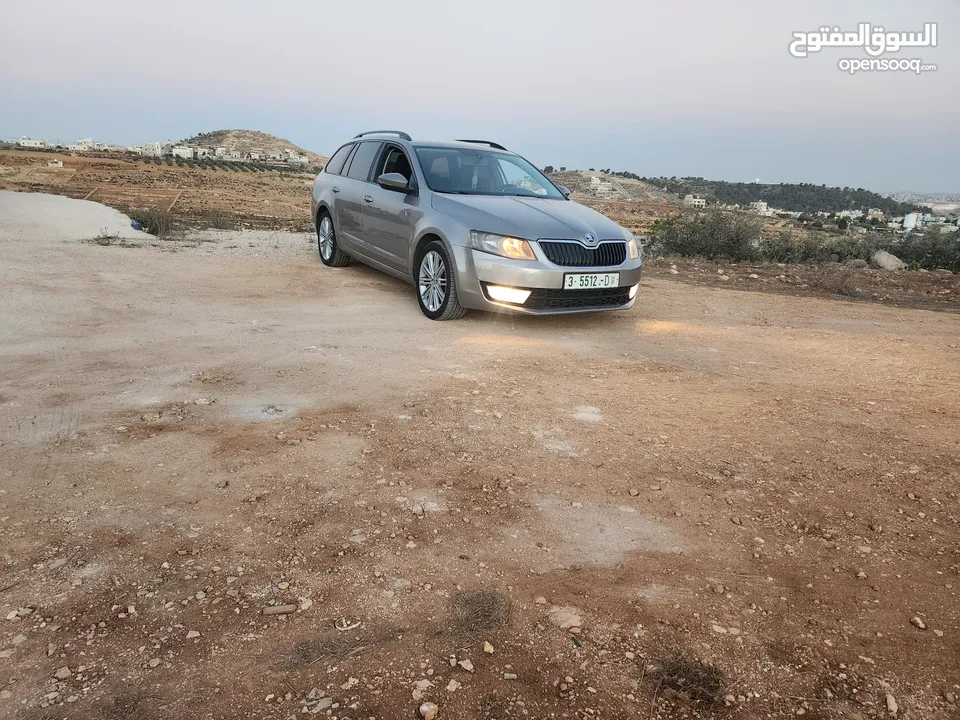 سكودا اوكتافيا ستيشن 2016 بوضع ممتاز