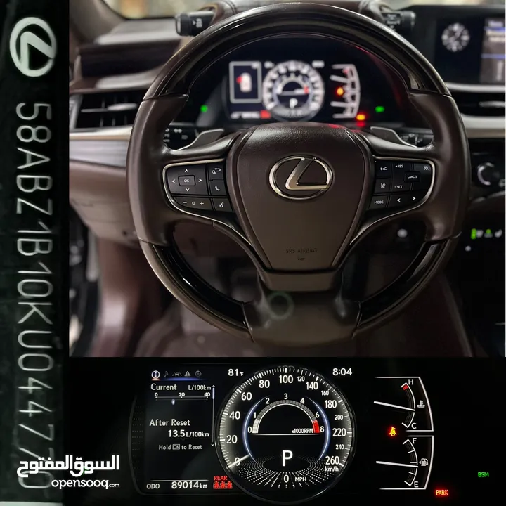 LEXUS ES350 2019 لكزس