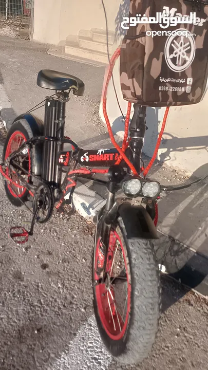 بسكليت كهربا عجل عريض بطاريه 48v20a