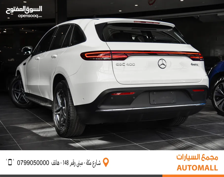 مرسيدس بنز EQC الكهربائية بالكامل 2021 Mercedes Benz EQC 400 4MATIC AMG KIT