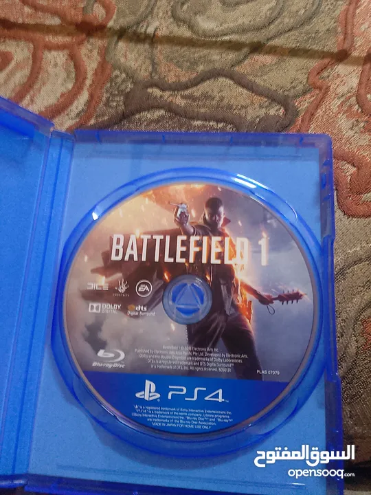 لعبه Battlefield 1 لل بلايستيشن فور تفاصيل تحت العرش ثابت لا يمكن التغيير