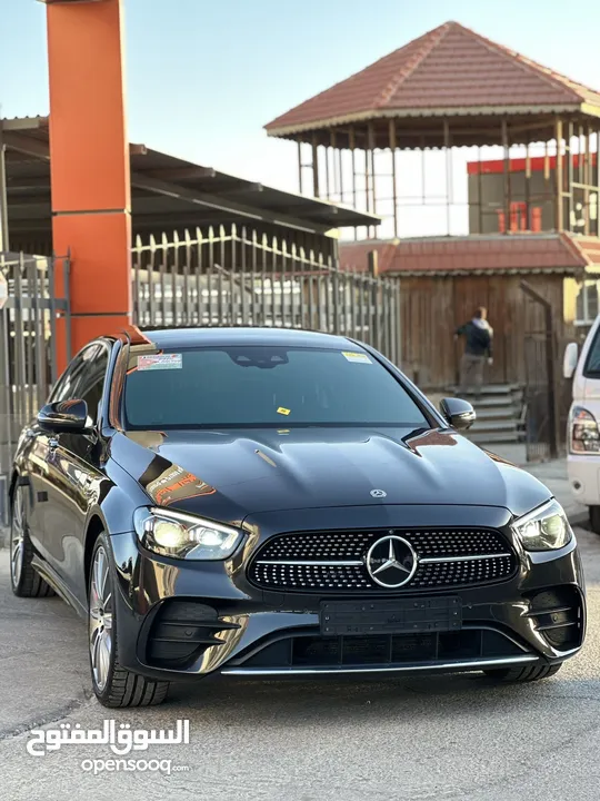 مرسيدس E350 2021 فل اضافات اعلى صنف بانوراما وارد المانيا لون فيراني مميزة