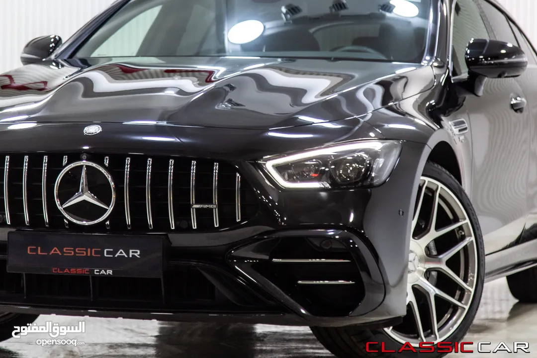 Mercedes Gt53 AMG 4matic + 2024   السيارة وارد المانيا و قطعت مسافة 11,000 كم