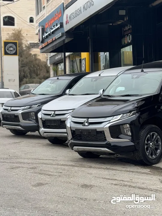 ميتسوبيشي تندر آخر كمية وآخر الوان