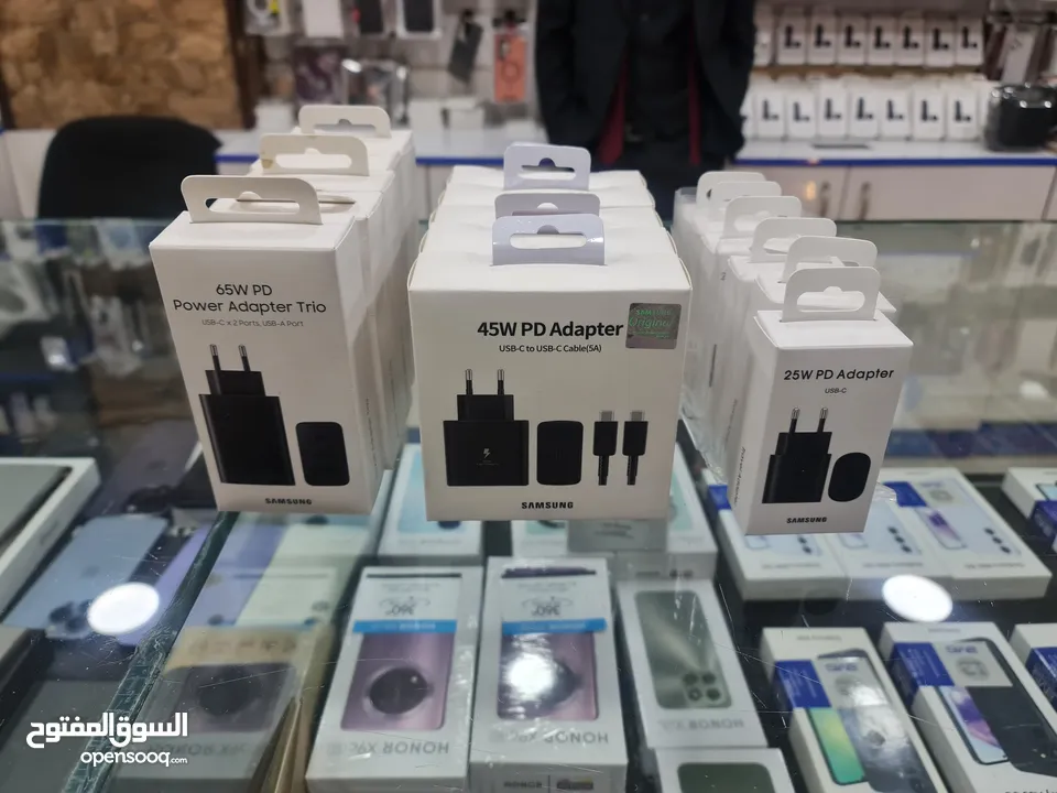 شواحن سامسونج اصلي 25 -45 - 65 واط اصلي بسعر مميز