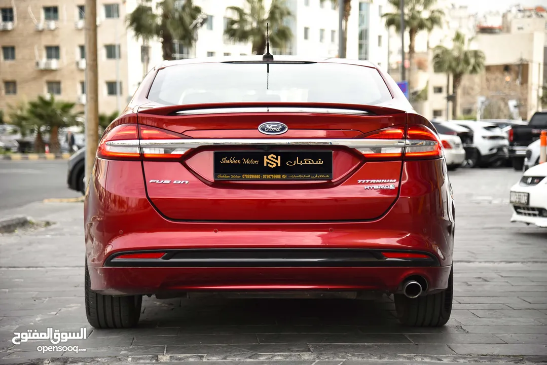 فورد فيوجن تيتانيوم هايبرد Ford Fusion Hybrid 2017