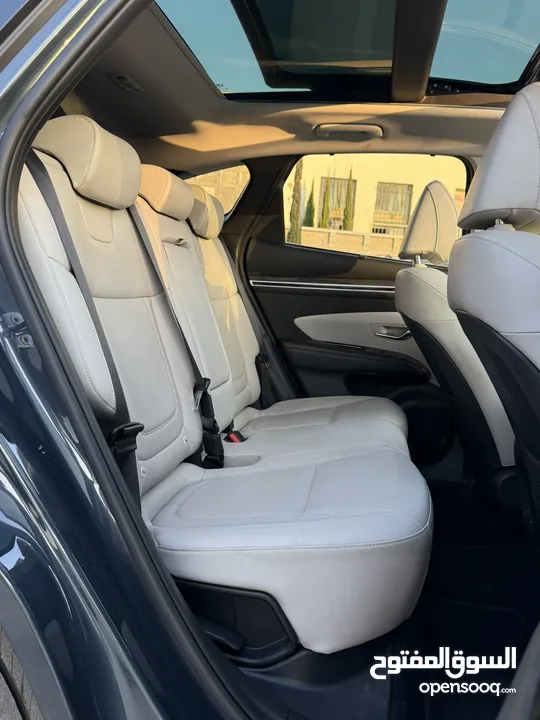 هونداي توسان ترخيص 2022 محرك 1600 هايبرد plug in/يقطع على الشحنه 65 كيلو متر  271 حصان