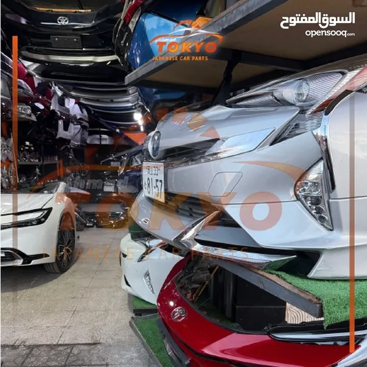 قطع مياكنيك والبودي وبطاريات الهايبرد ومحركات اصليه مستعمل يابانيه بحالة ممتازه تويوتا بريوس ونسيان
