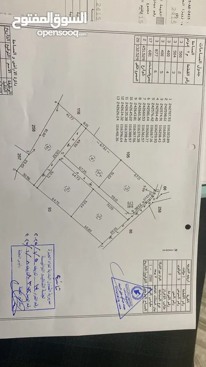 قطع اراضي قرب الشارع الرئيسي ارينبة الغربية بالقرب من مسجد خلف المحاكيم شارع المطار