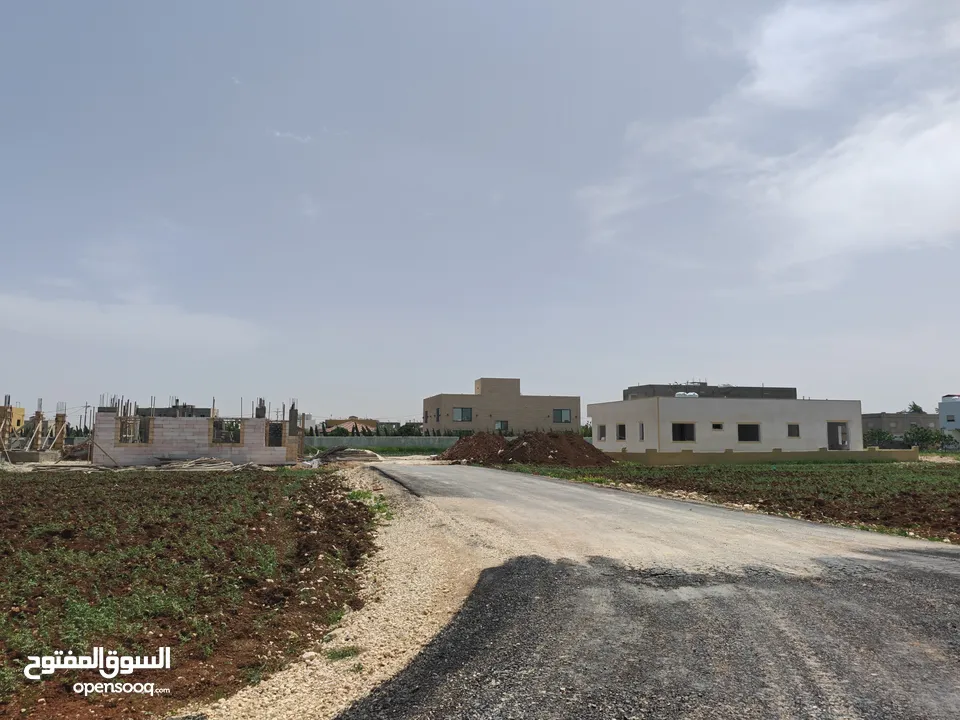 فرصة سكنية استثمارية قطع أراضي في منطقة الروضة ناعور قبل بلدية حسبان سكن ج مساحات متنوعة وموقع مميز