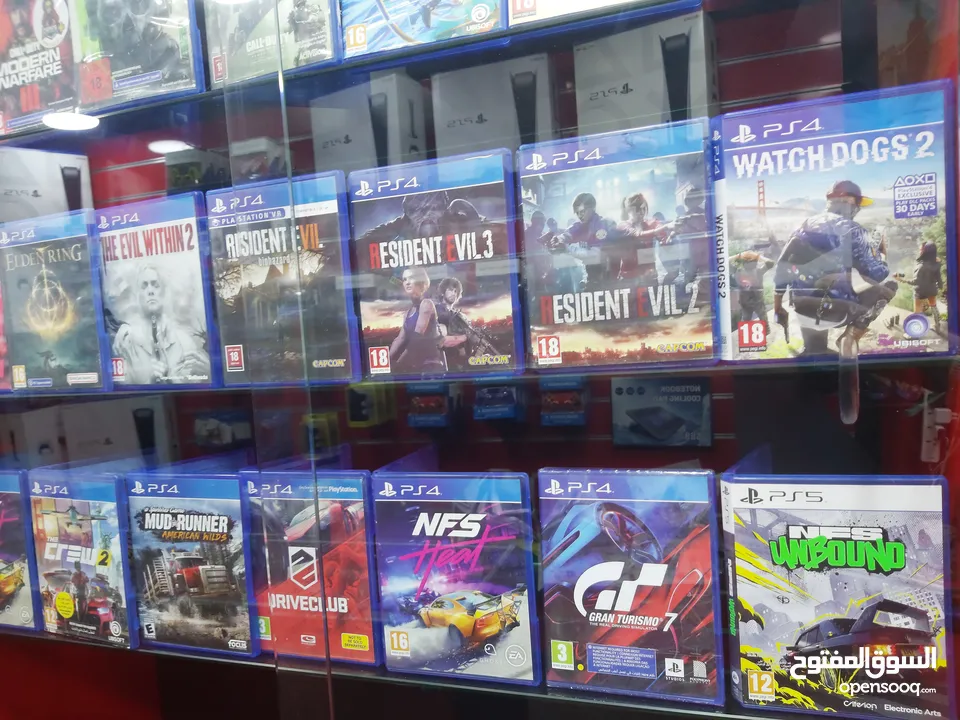 سيديات بلايستيشن فور و فايف CD'S PS4&5