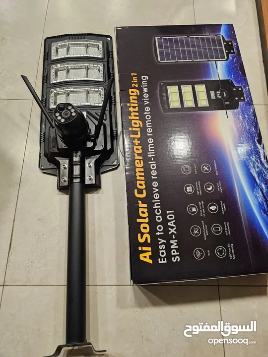 كاميرا شريحة 4Gمع كشاف طاقة شمسية