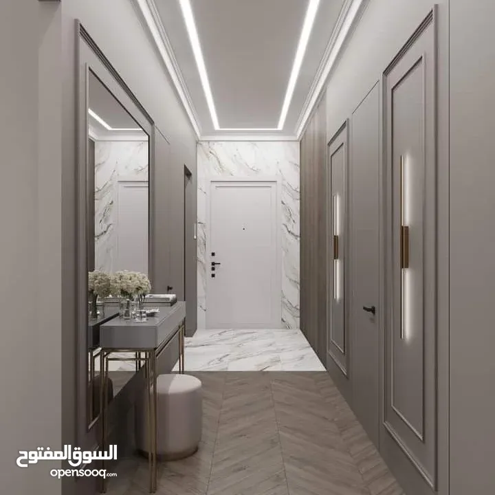 بديل الحجر وبديل الرخام وبديل الخشب والفاير بليس ورق جدران والشيبورد باركيه