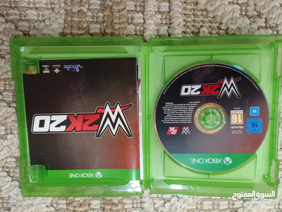 اقراص XBOX one  ،GTAوFIFAو2K20