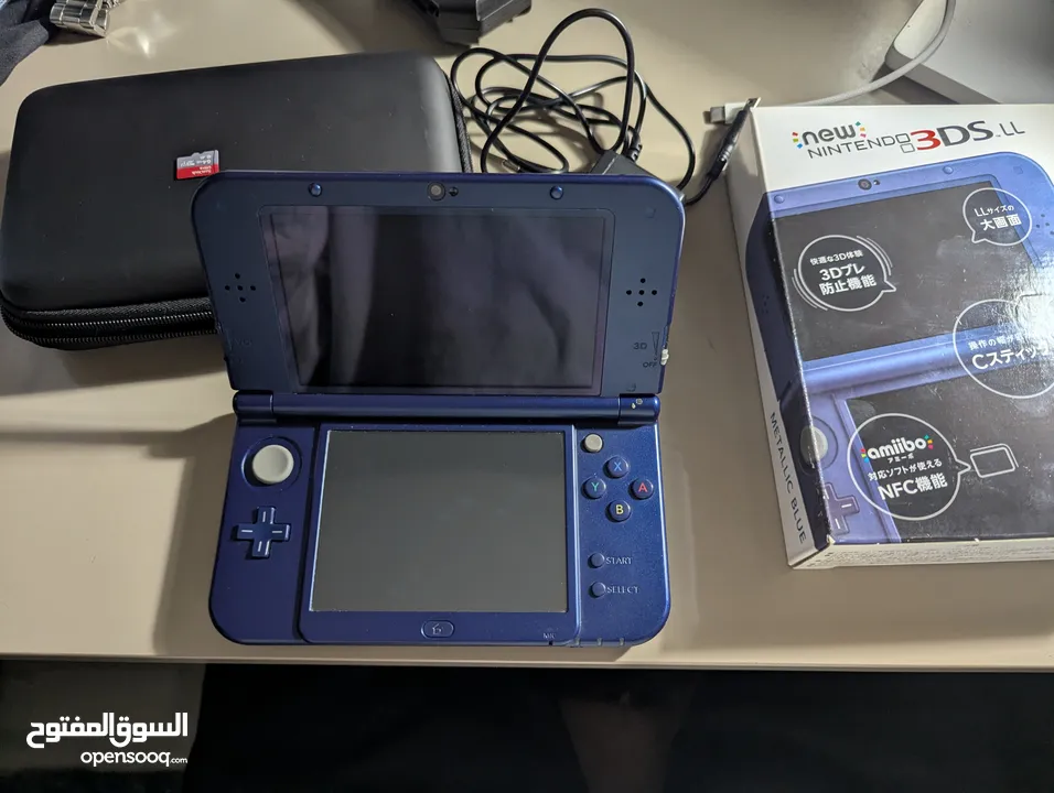 Nintendo new 3ds xl (ll) blue