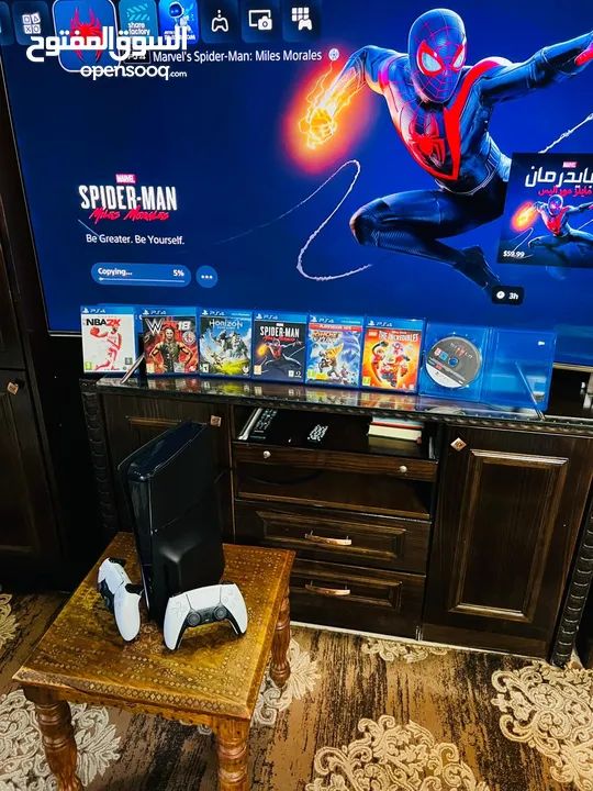 Playstation 5 Slim Blueray  بلاستيشن 5 سلم