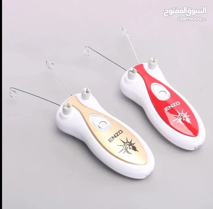 *الة الخيط من اينزو لازالة الشعر  بدك ميكب حلو بالعيد و تبين بشرتك بتلمع لازم تستخدمي خيط الوج