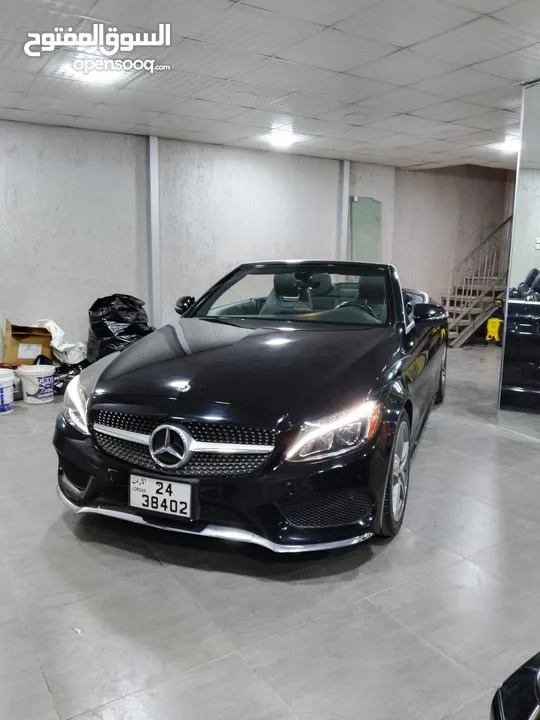 مرسيدس c300 cabriolet 2018 للبيع