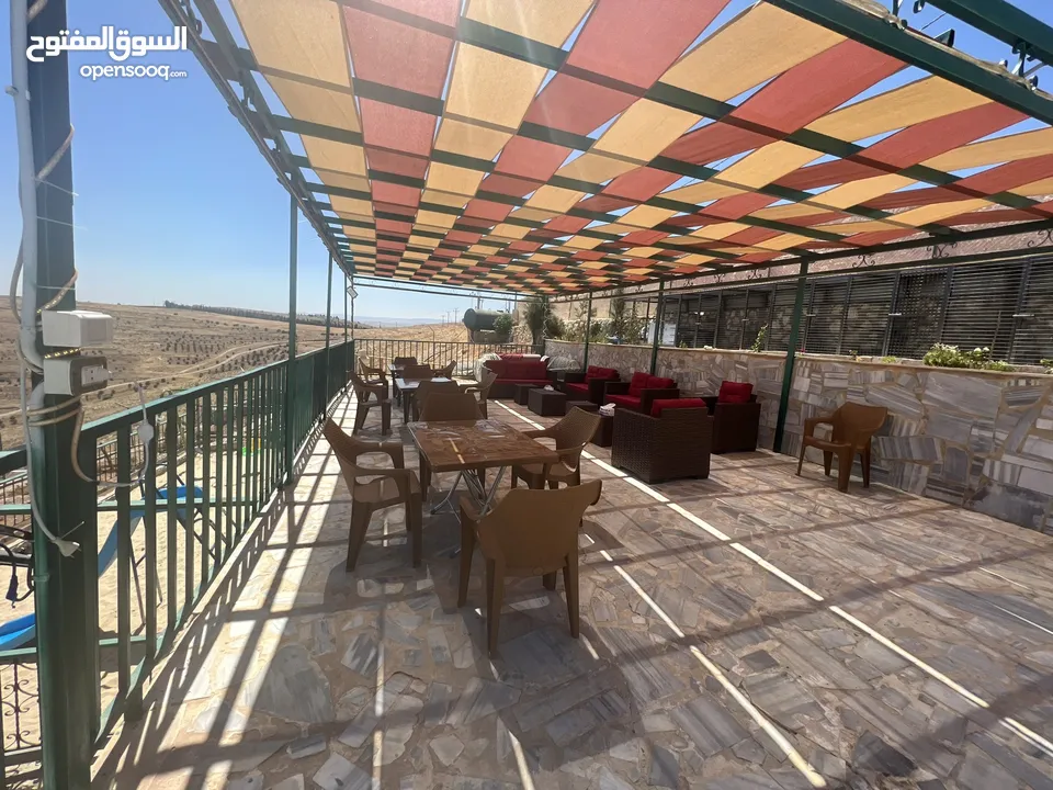 شيليه و مزرعة  للبيع او للايجار