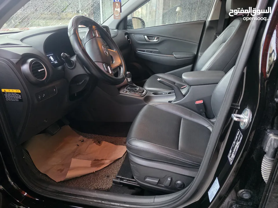 هونداي كونا اعلى طراز بحالة الوكالة بسعر حرق