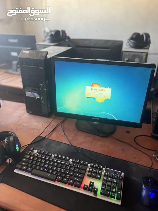 محل كمبيوترات وبلاستيشن جاهز بسعر خيالي