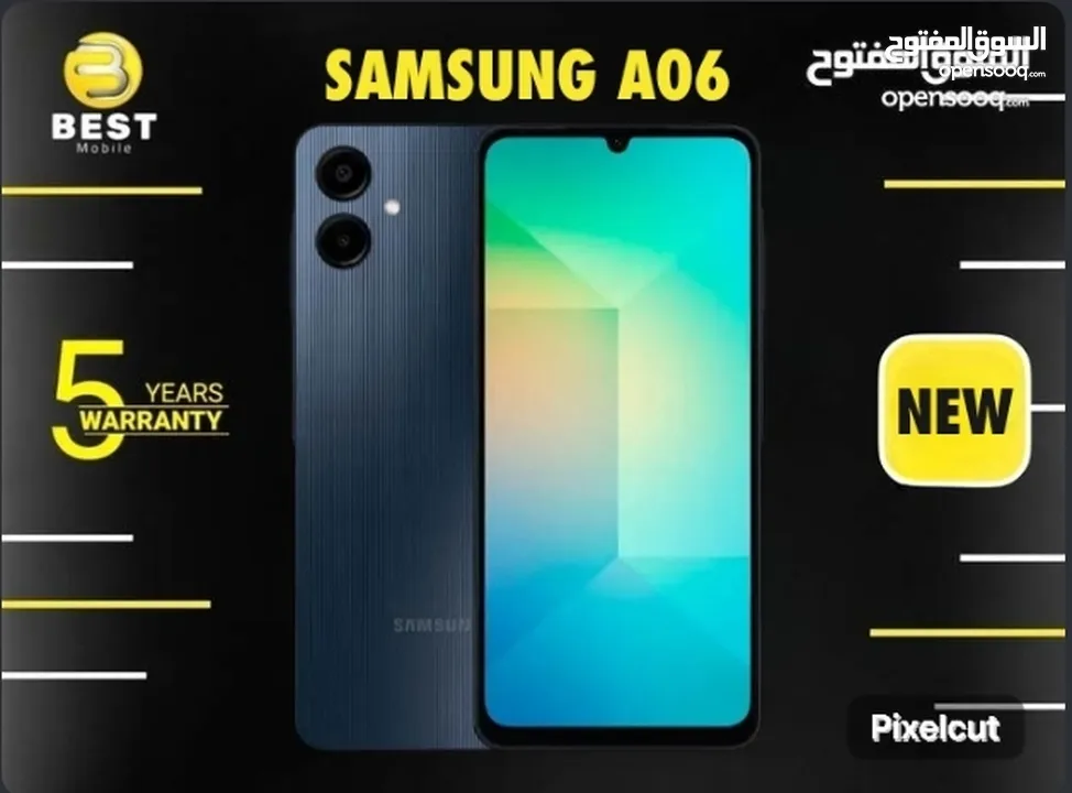 متوفر الأن جديد بسعر مميز اي زيرو 6 // samsung A06 new 128G