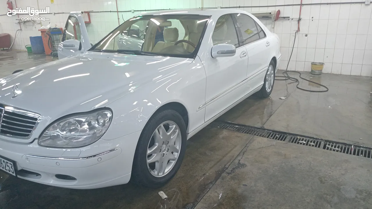 للبيع s500الموديل2001 العداد 88. الف