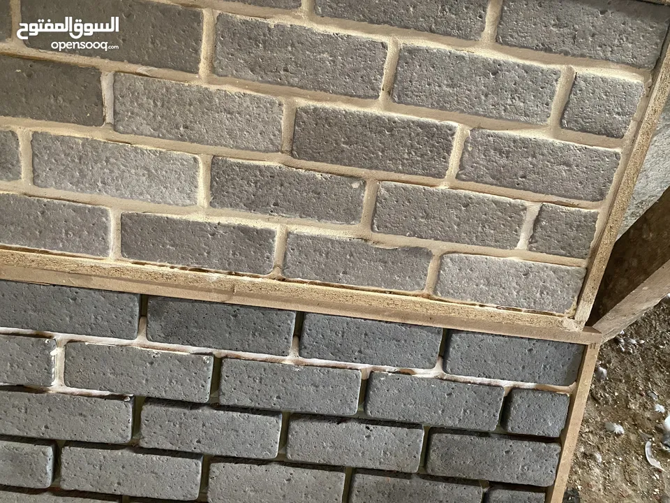 حجر ديكور صناعي (بريكم ) متوفر في جميع الالوان  مقاوم للشمس والماء  يوجد سعر خاص لاصحاب الكميات