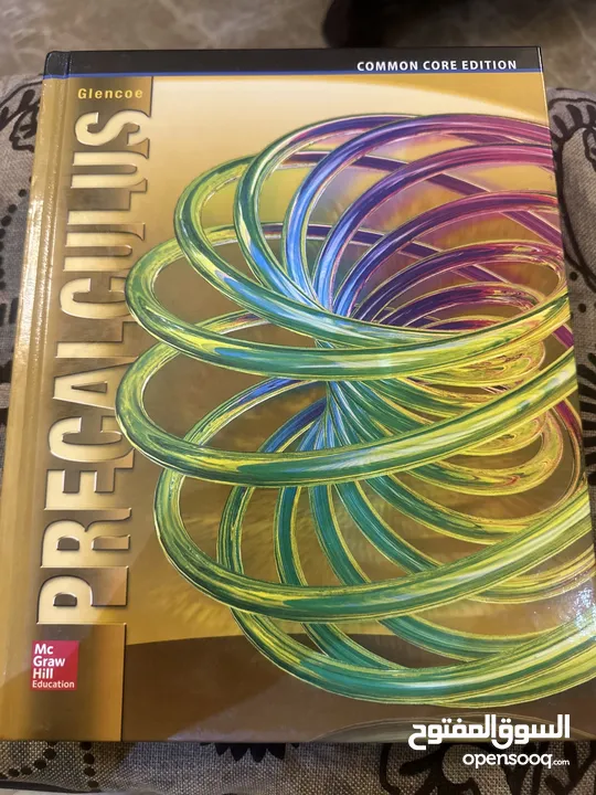 Used only once,Precalculus Book by Mc Graw Hill education ,common core edition